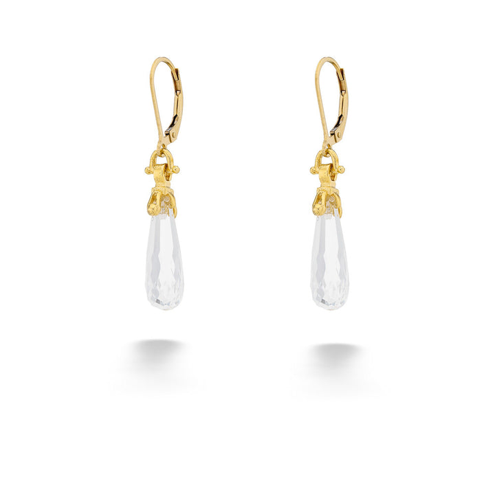 Rock Crystal Earrings by Anatoli