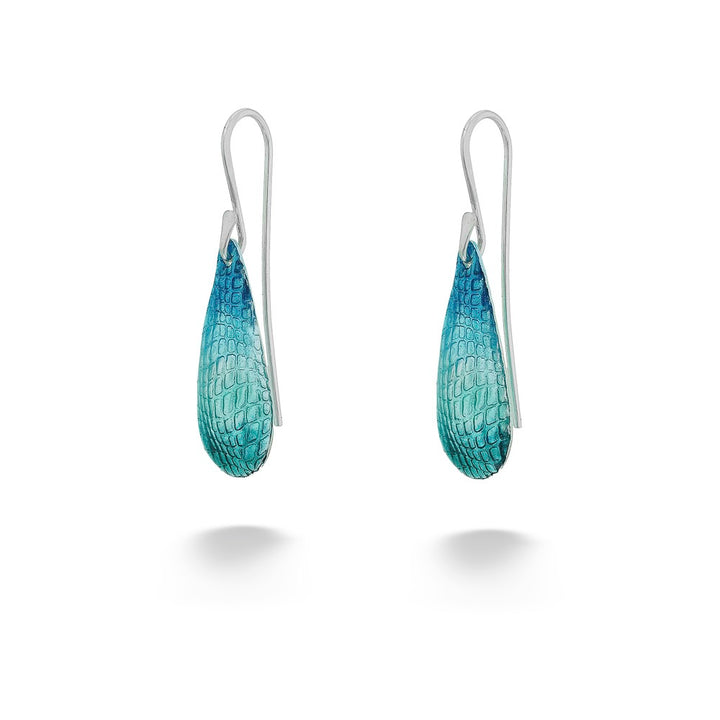Blue Spacetime Earrings by Heart, Hand & Fire