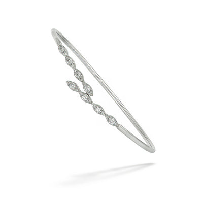 Diamond Aerial Marquis Flexi Bangle by Hearts on Fire
