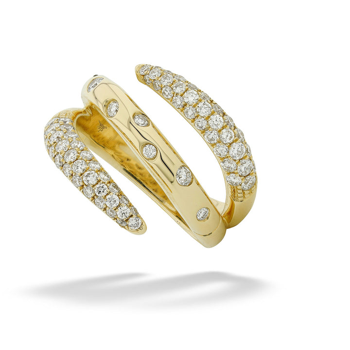 Diamond Twist Ring by Shy Creation