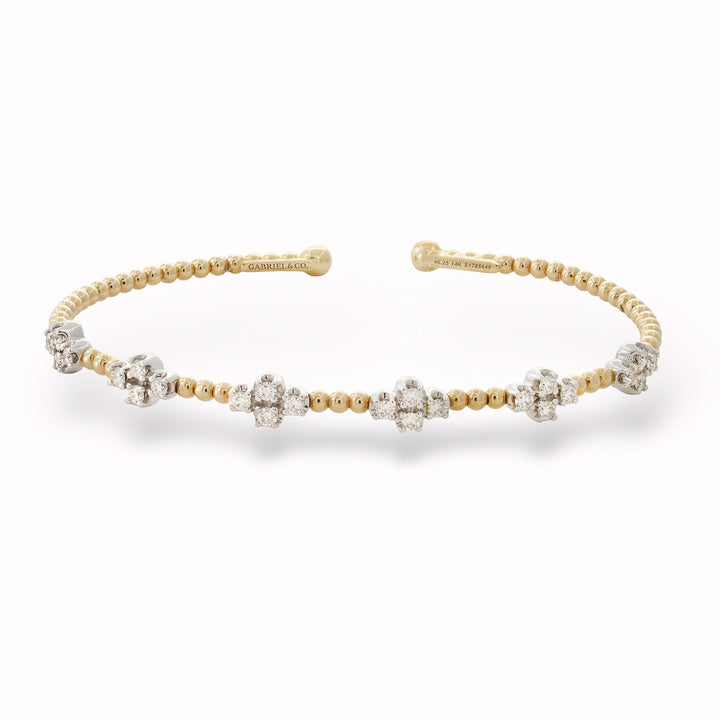 Diamond Clusters Bujukan Bracelet by Gabriel & Co.