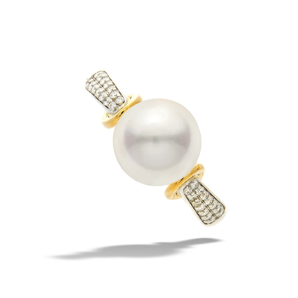 Pearl and Diamond Ring