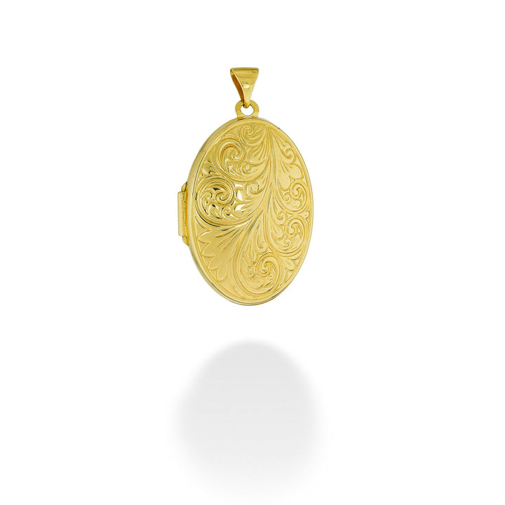 Openable Oval Fashion Locket