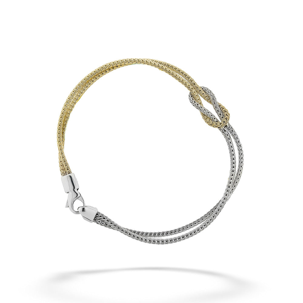 Double Row Love Knot Bracelet by John Hardy