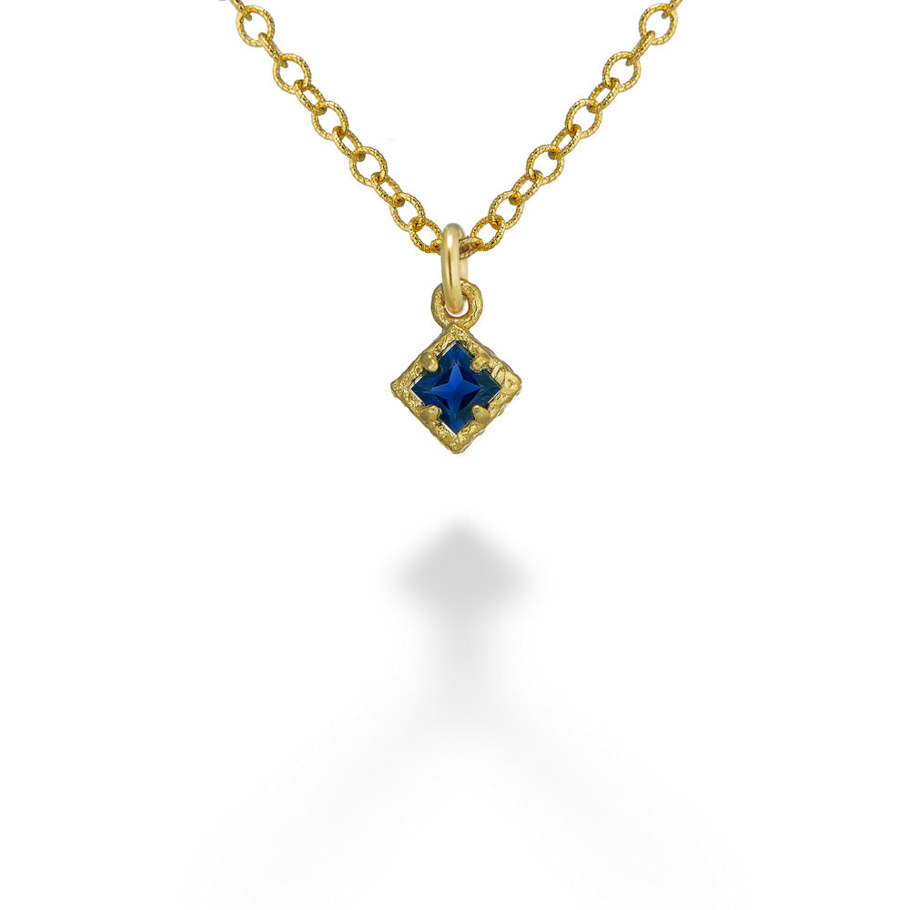 Iolite Pendant & Chain by Anatoli