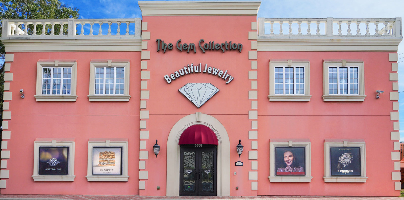 The Gem Collection front of the building