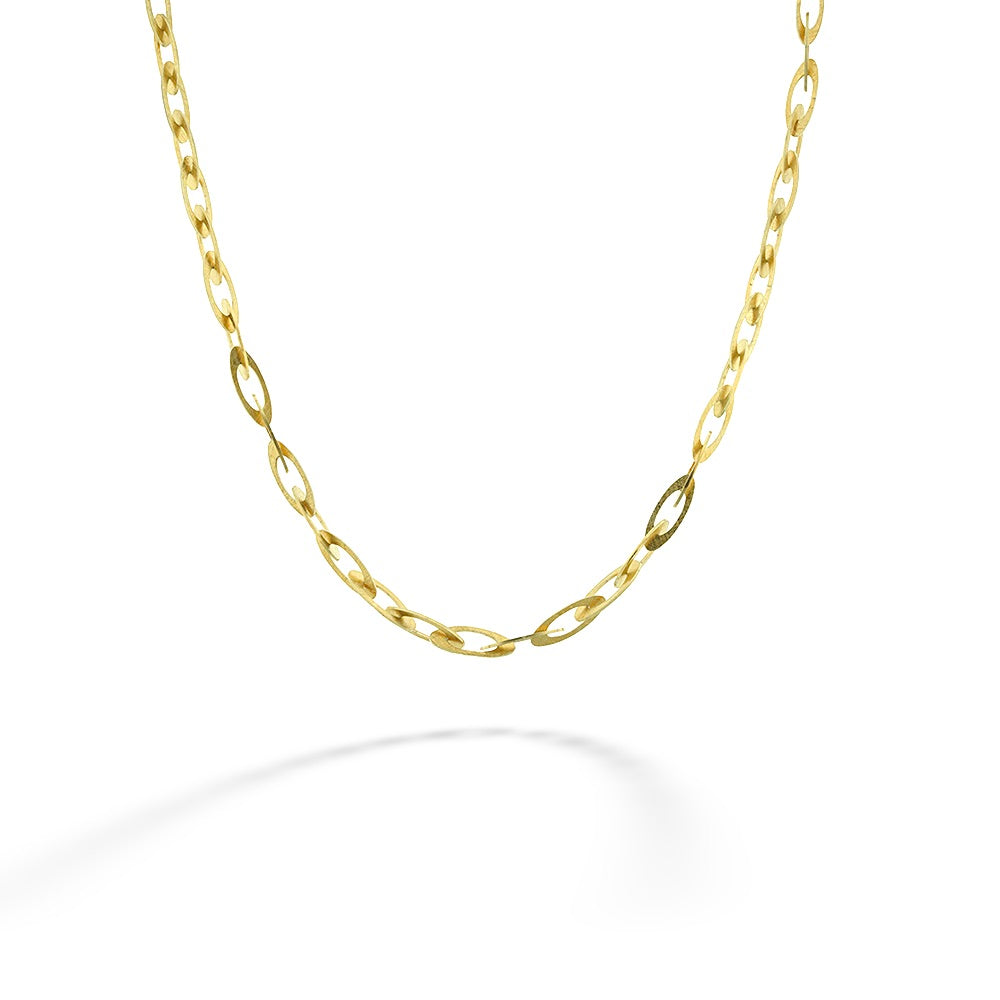 Marquise Link Necklace by Mysterium - 18"