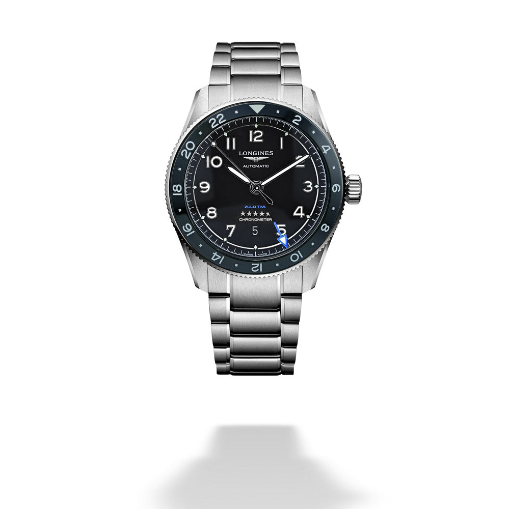 Black Automatic Zulu Watch by Longines