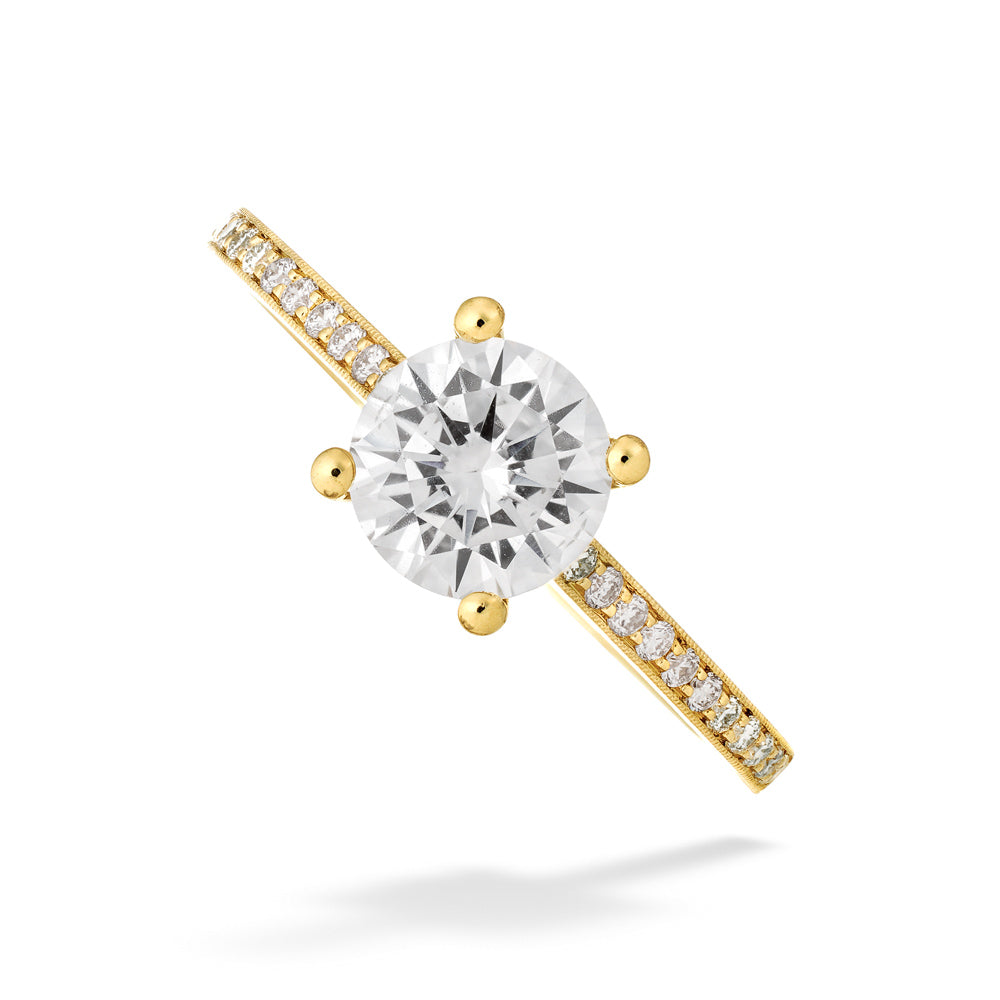 Diamond Hidden Halo Semi-Mount Ring by Coast Diamond