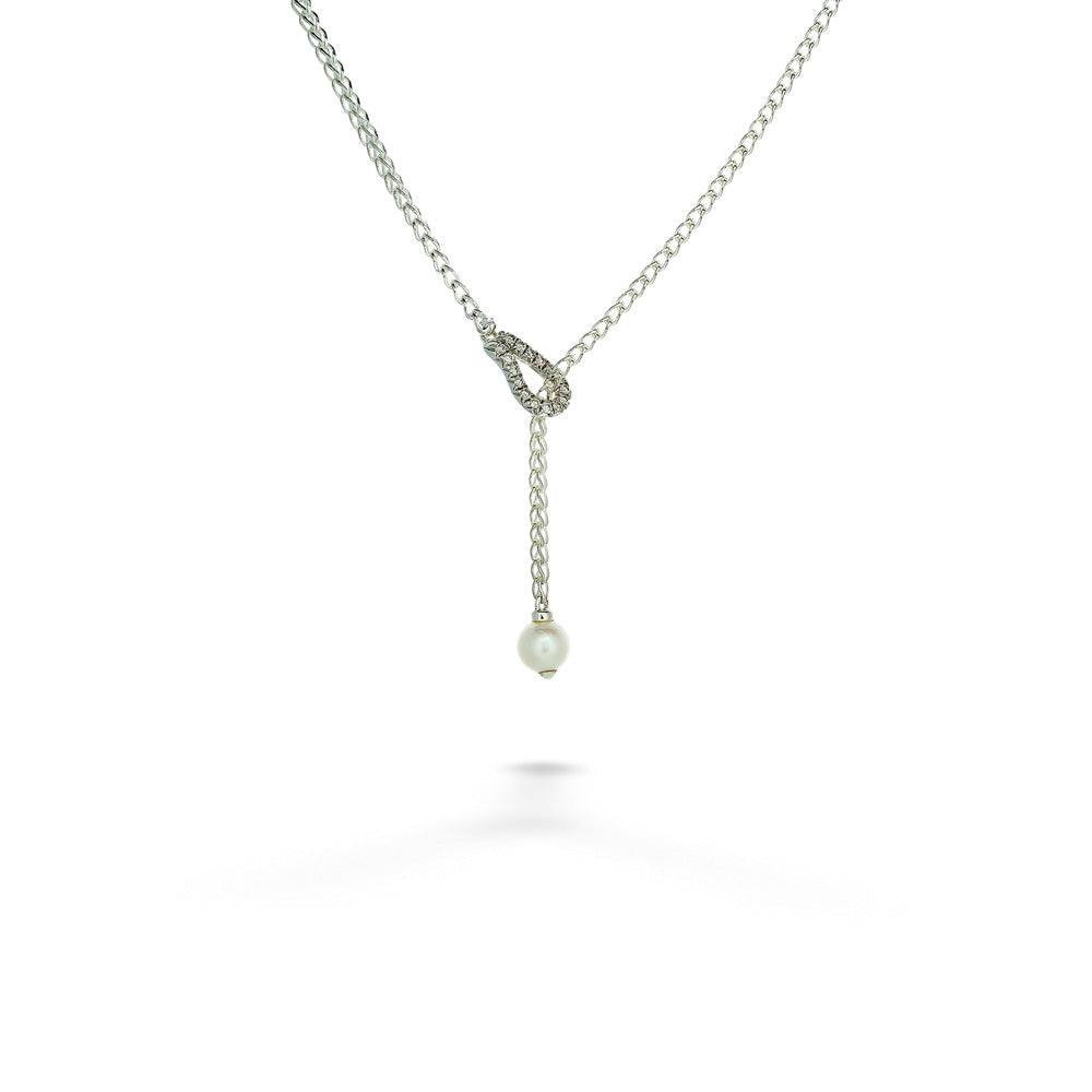 Diamond Pave "Y" Necklace by John Hardy