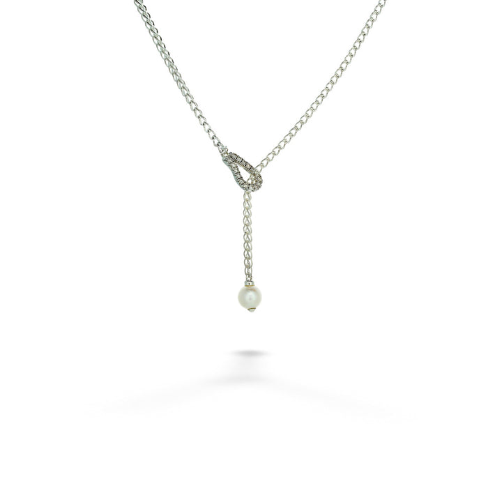 Diamond Pave "Y" Necklace by John Hardy