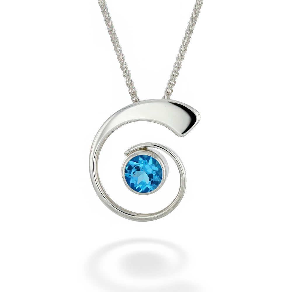 Nautilus Pendant & Chain by E.L. Designs
