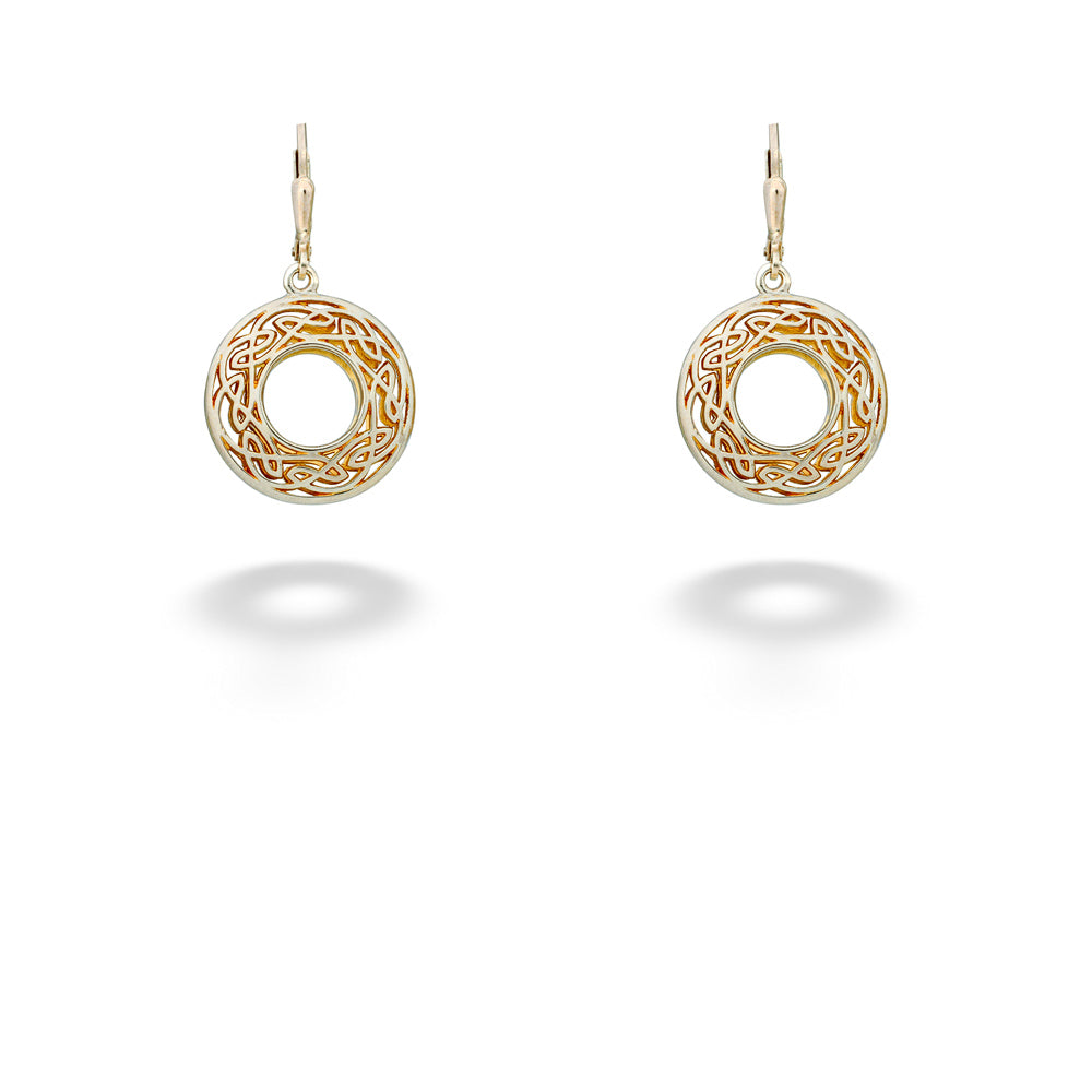 Gliding Window To The Soul Leverback Earrings By Keith Jack