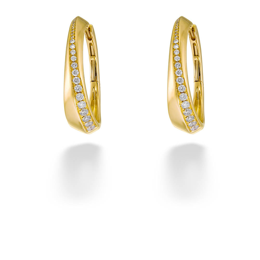 14KY Diamond Kate Collection Earrings by Shy Creation