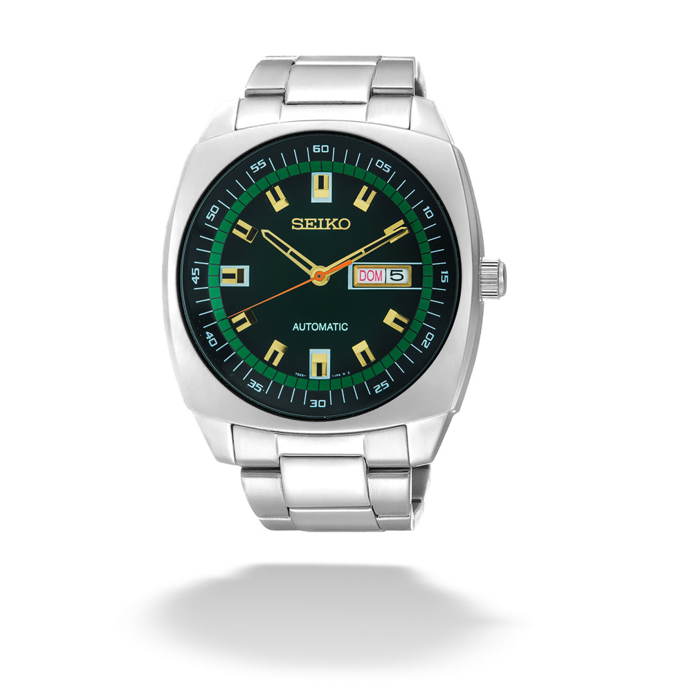 Green Dial Classic Recraft Series Automatic Watch by Seiko