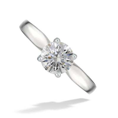 Serenity Solitaire Engagement Ring by Hearts on Fire