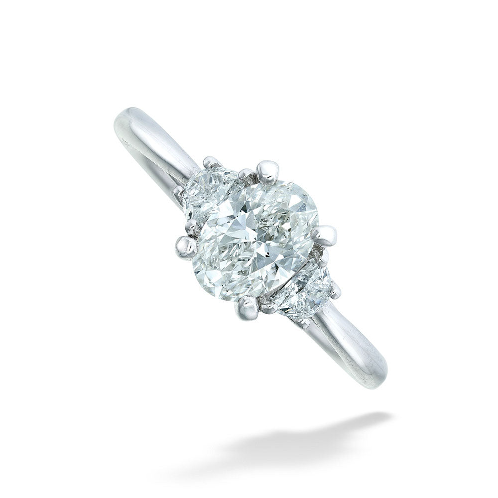 3 Stone Diamond Engagement Ring by Gabriel & Co.