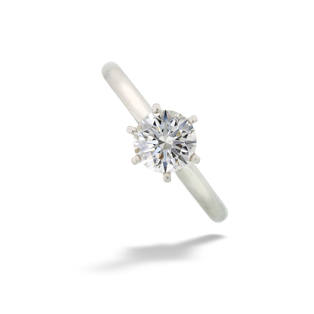 Solitare Diamond Engagement Ring 