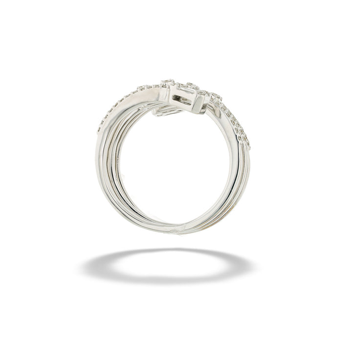 Diamond Spiral Ring