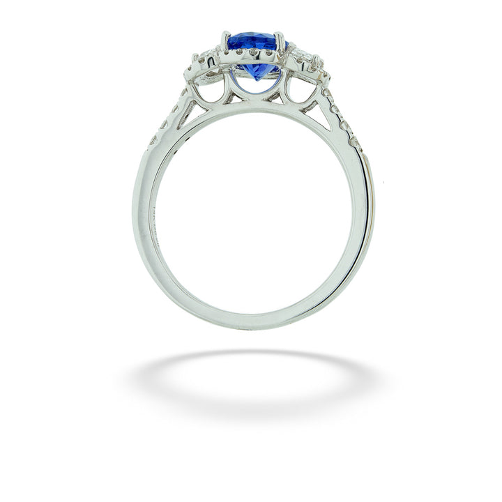 Tanzanite and Diamond Ring by Parle