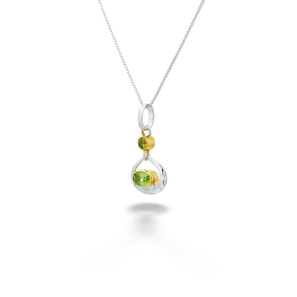 Peridot Pendant Necklace by Michou