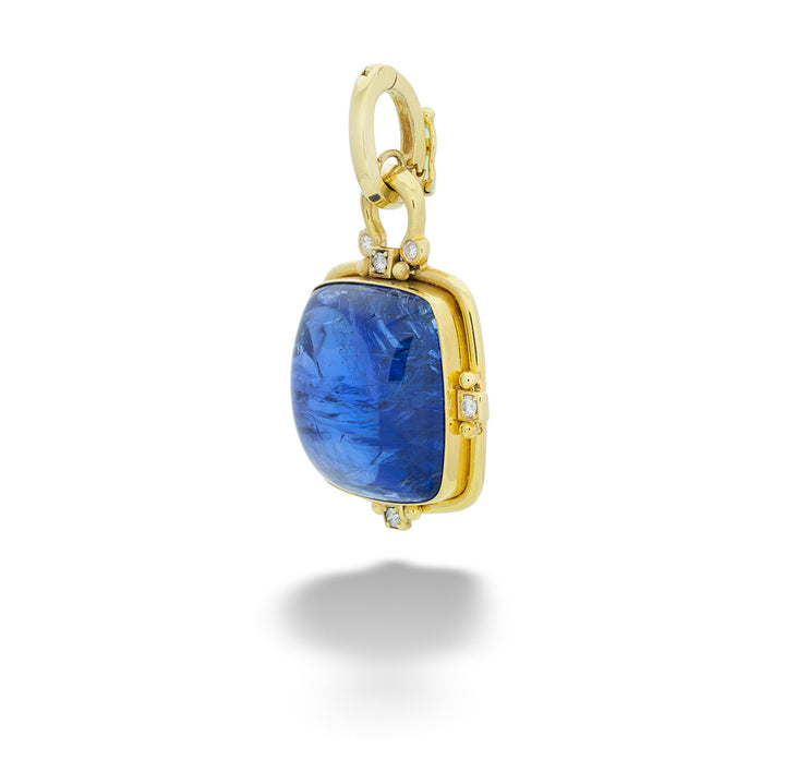 Cabachon Tanzanite Pendant by Mazza