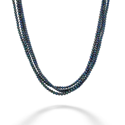 5-Strand Dyed Cultured Freshwater Pearl Necklace