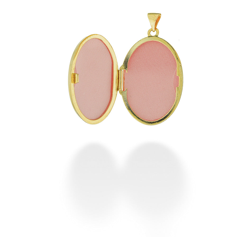 Openable Oval Fashion Locket