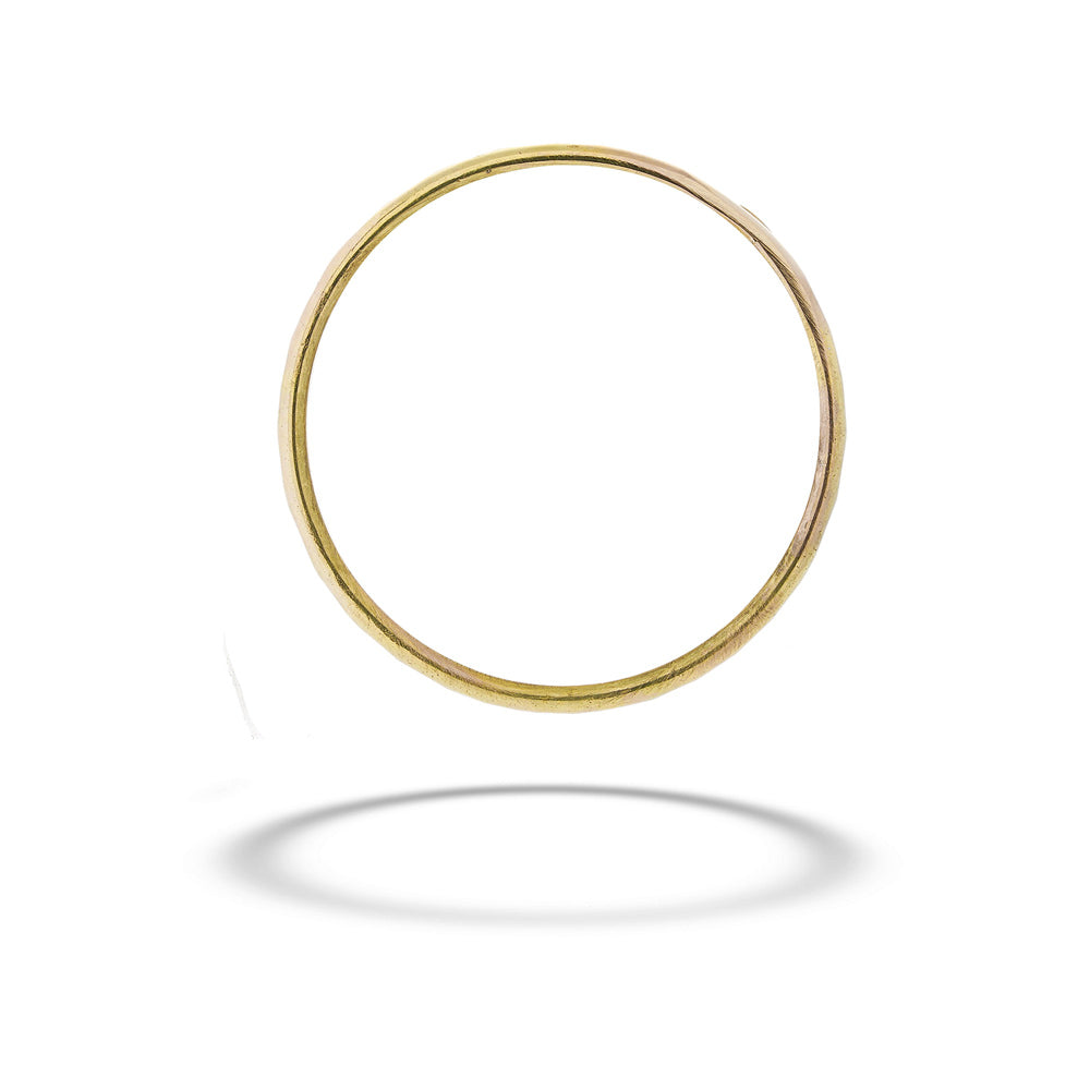 Gold ring on a white background Victorian Bouquet Ring by E.L. Designs