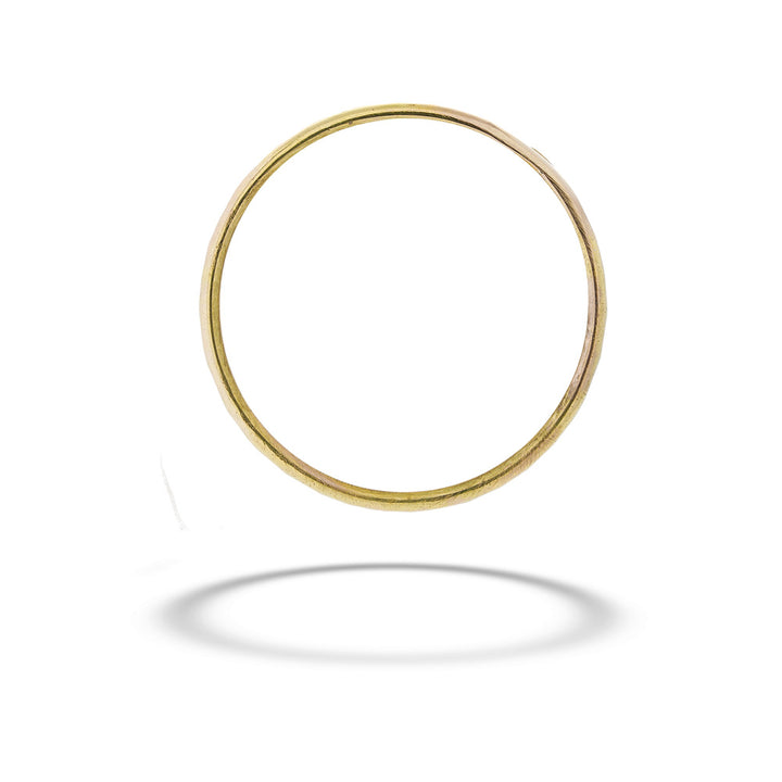 Gold ring on a white background Victorian Bouquet Ring by E.L. Designs