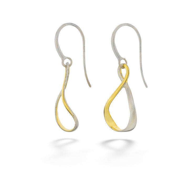 Mixed Metal "Venice" Drop Earrings by Jorge Revilla