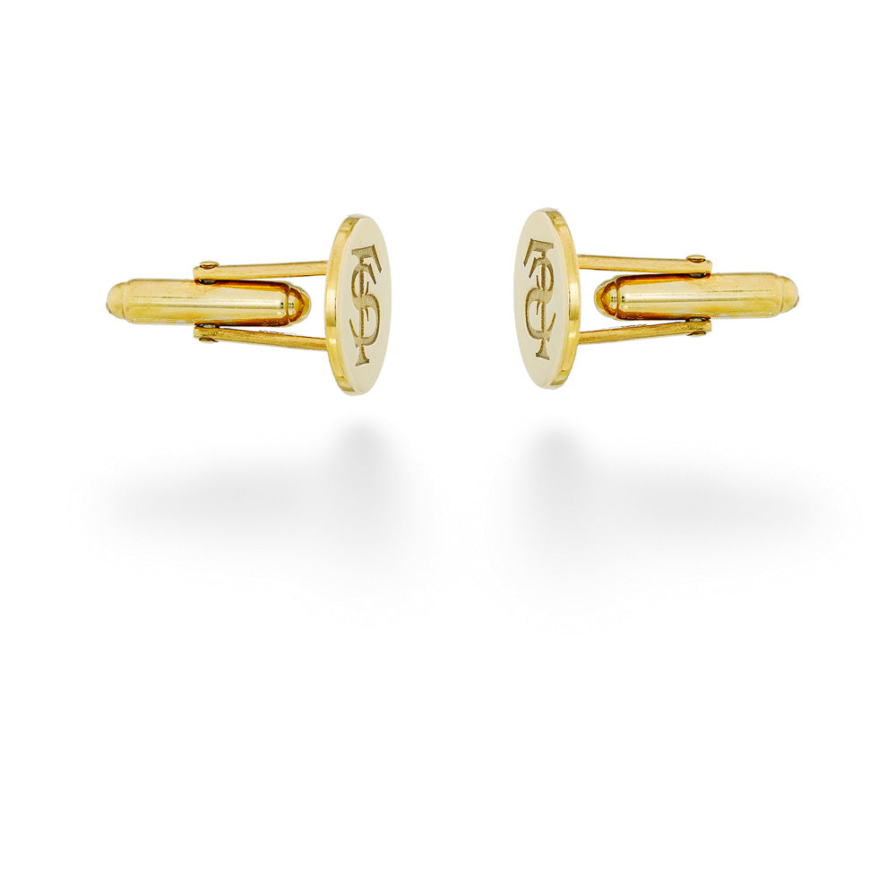 Gold Plated FSU Cufflinks