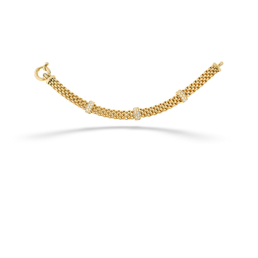 3-Bar Oro Link Bracelet by Miss Mimi