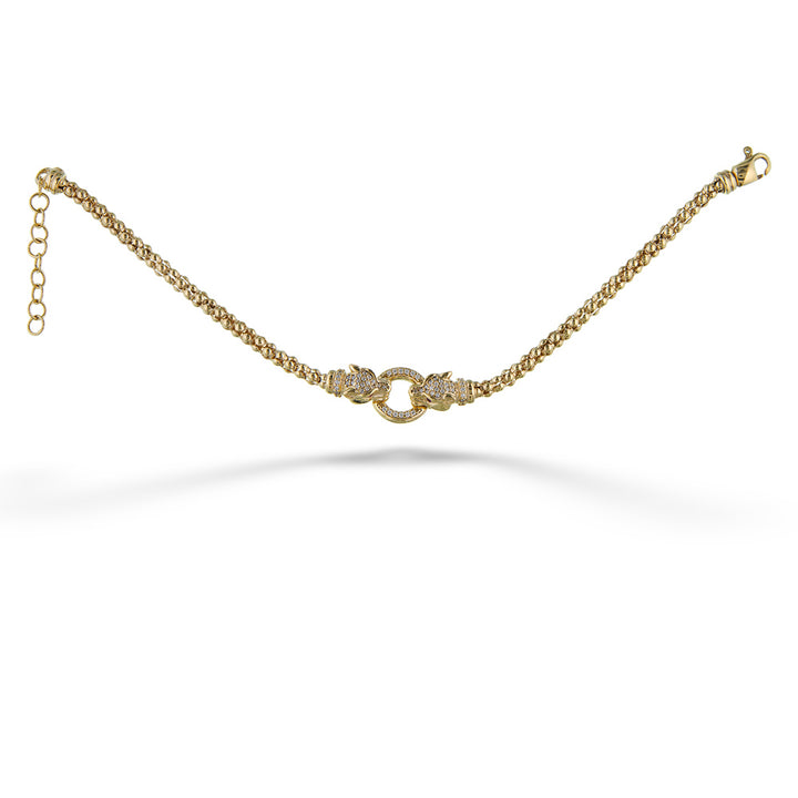 Double Lioness Bracelet by Miss Mimi