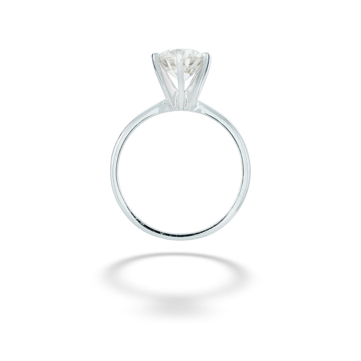 1.71ct Solitaire Round Diamond Ring