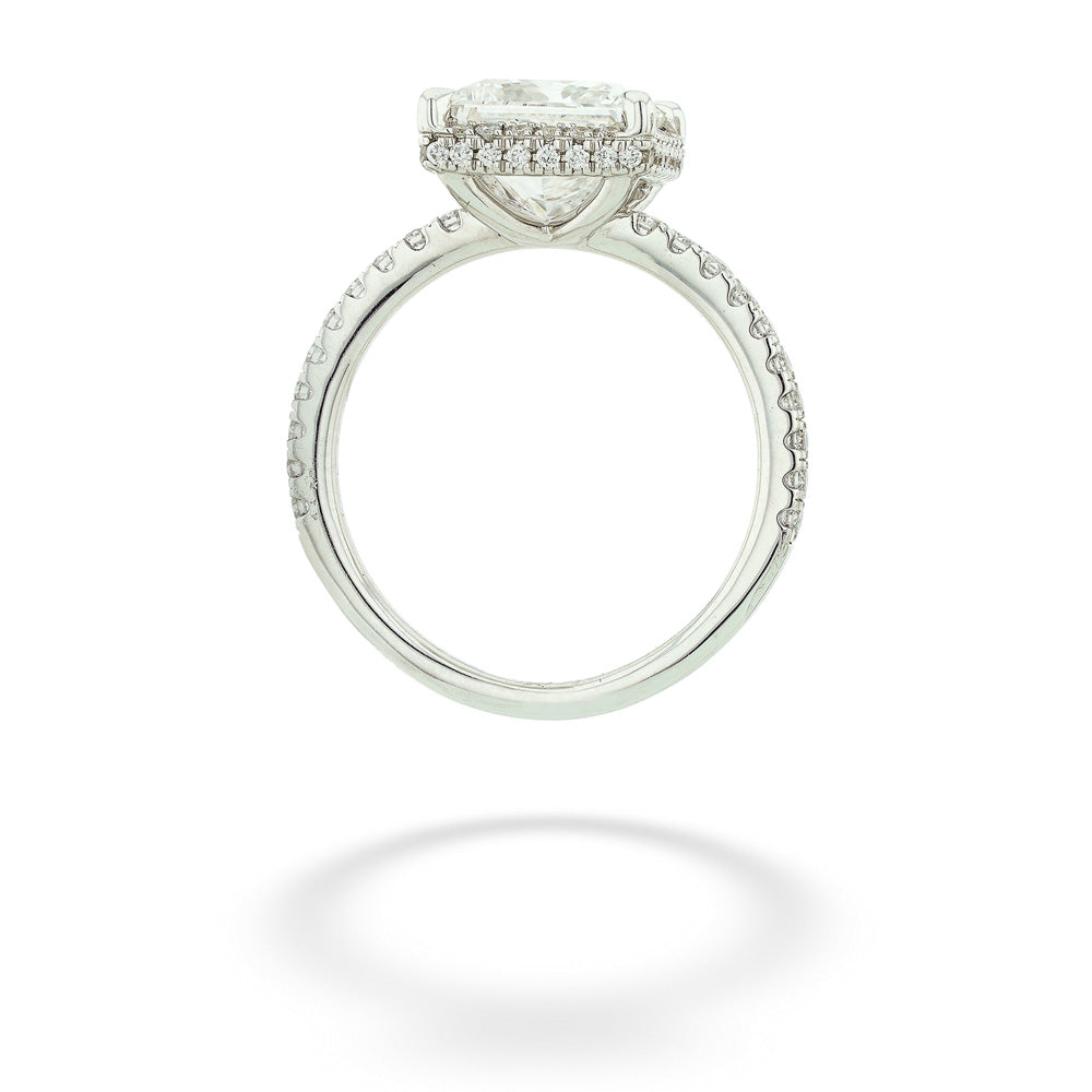 Princess Cut Lab Grown Diamond Ring