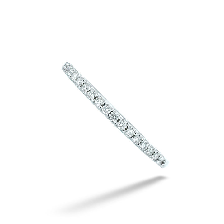 0.08tdw Diamond 14K White Gold Band by Coast
