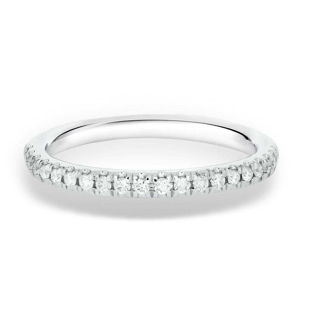 0.20tdw Diamond Split Prong Band