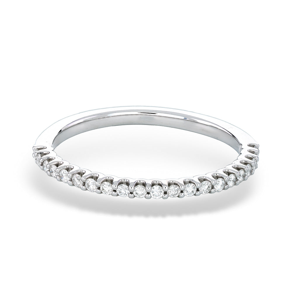 0.20tdw G–H SI Diamond Scallop Band