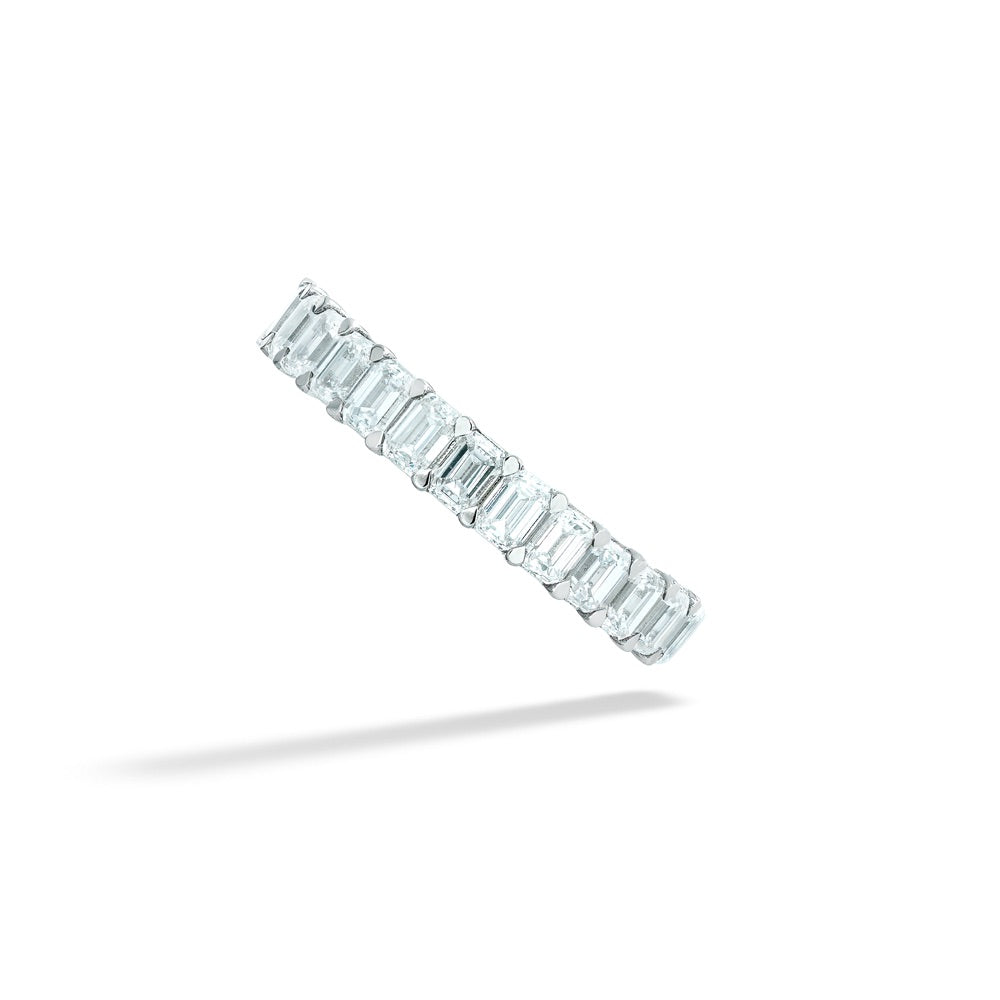 Emerald-Cut Lab Grown Diamond Band