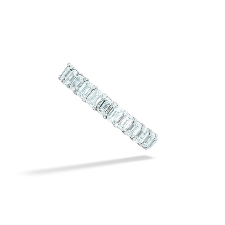 Emerald-Cut Lab Grown Diamond Band