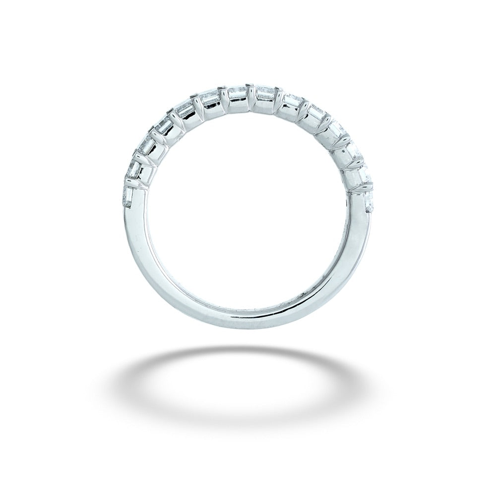 Emerald-Cut Lab Grown Diamond Band
