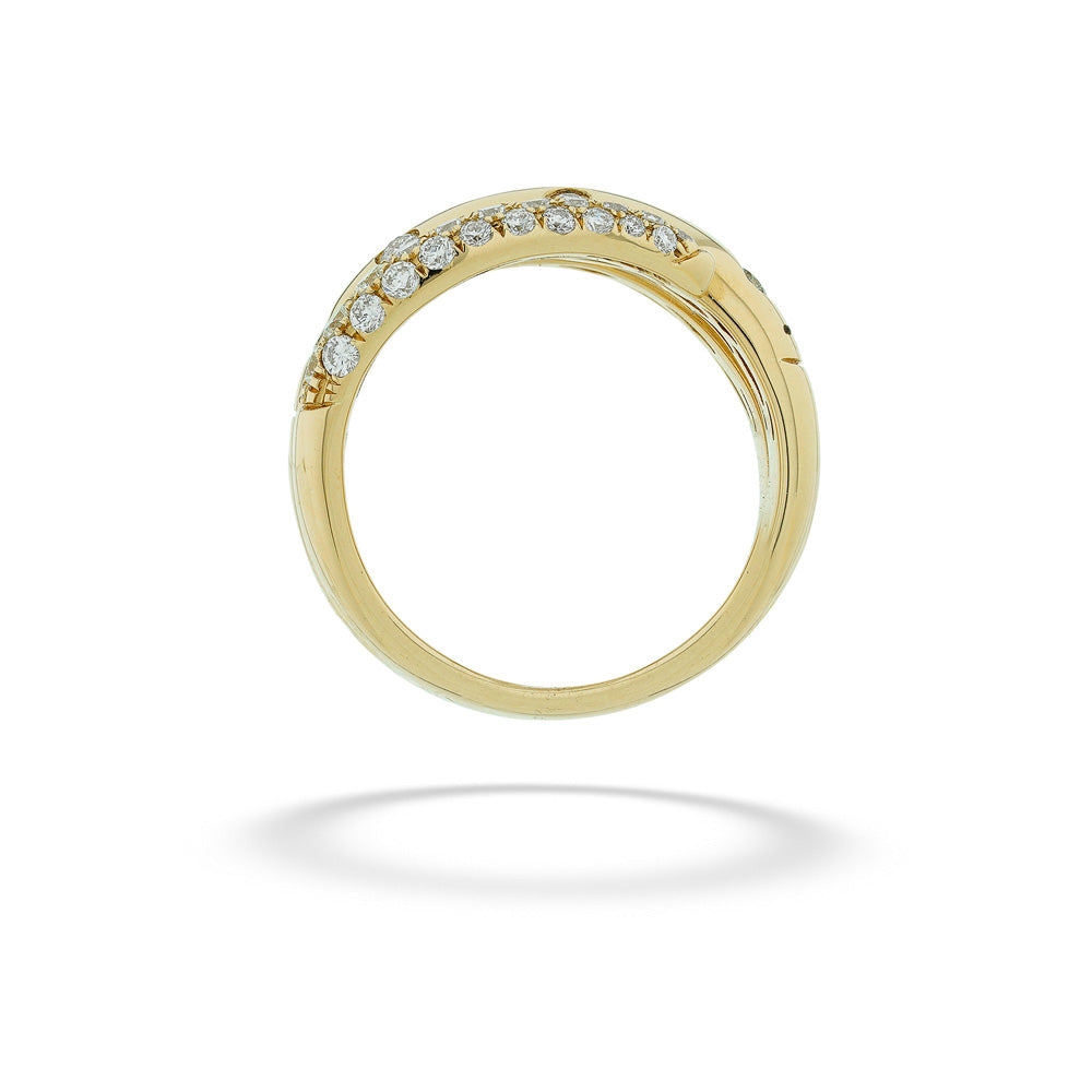 Diamond Twist Ring by Shy Creation