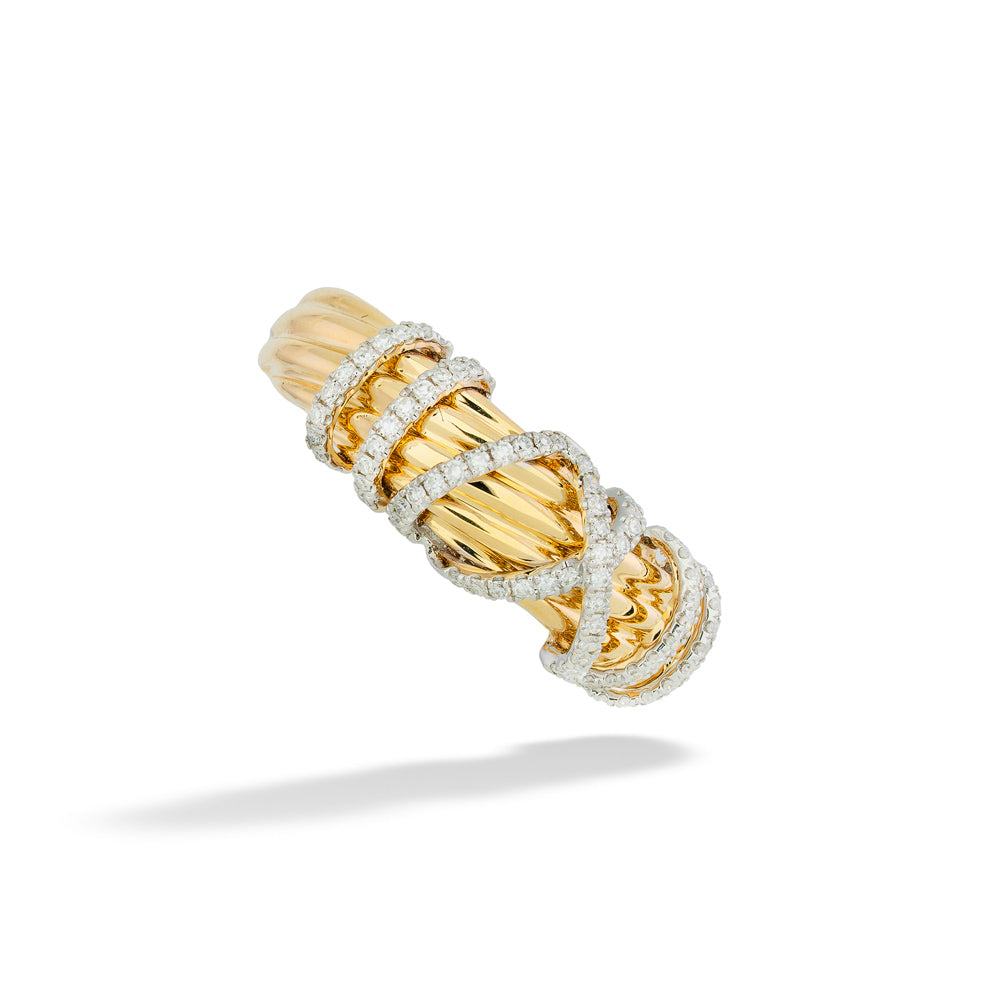 Diamond Wrapped Ring by Shy Creation