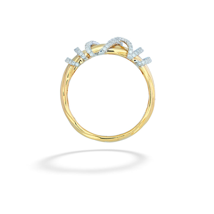 Diamond Wrapped Ring by Shy Creation
