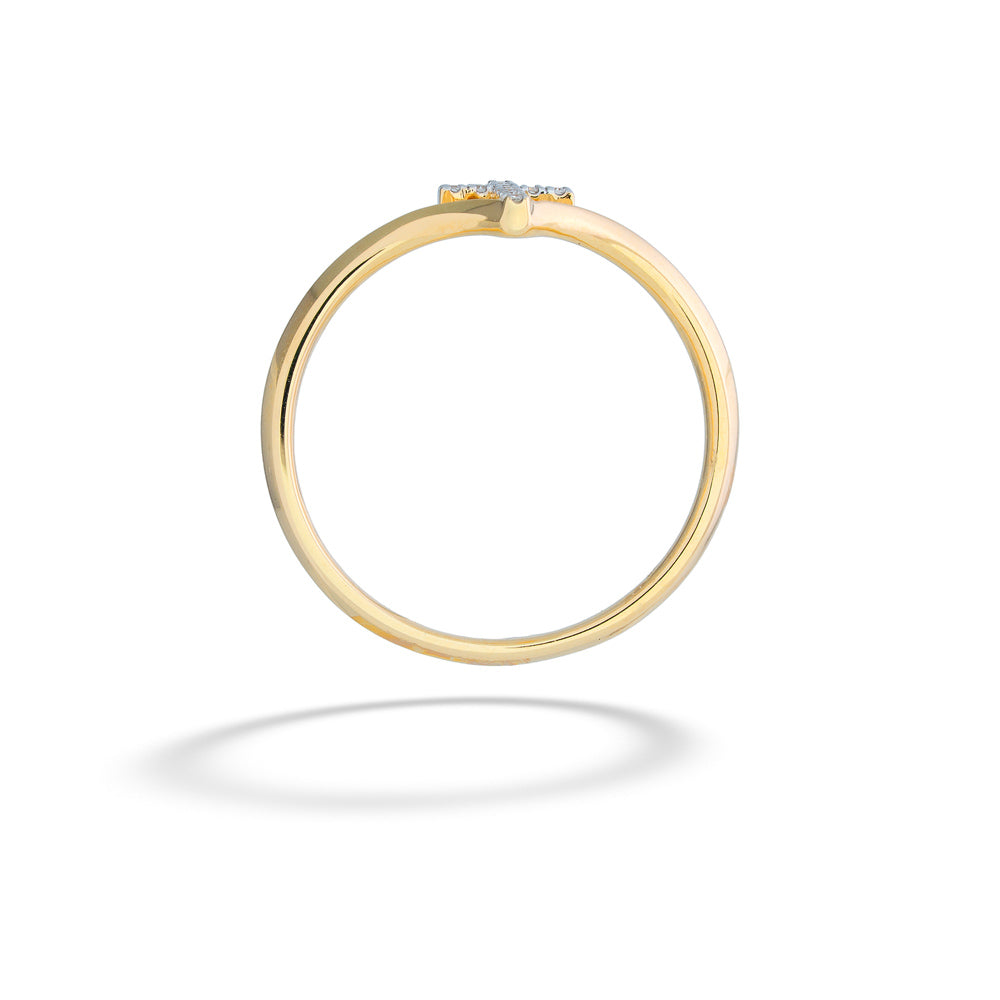 Diamond Cross Ring by Shy Creation 
