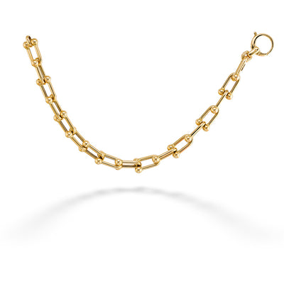 14K Yellow Gold Mariner's Link Bracelet