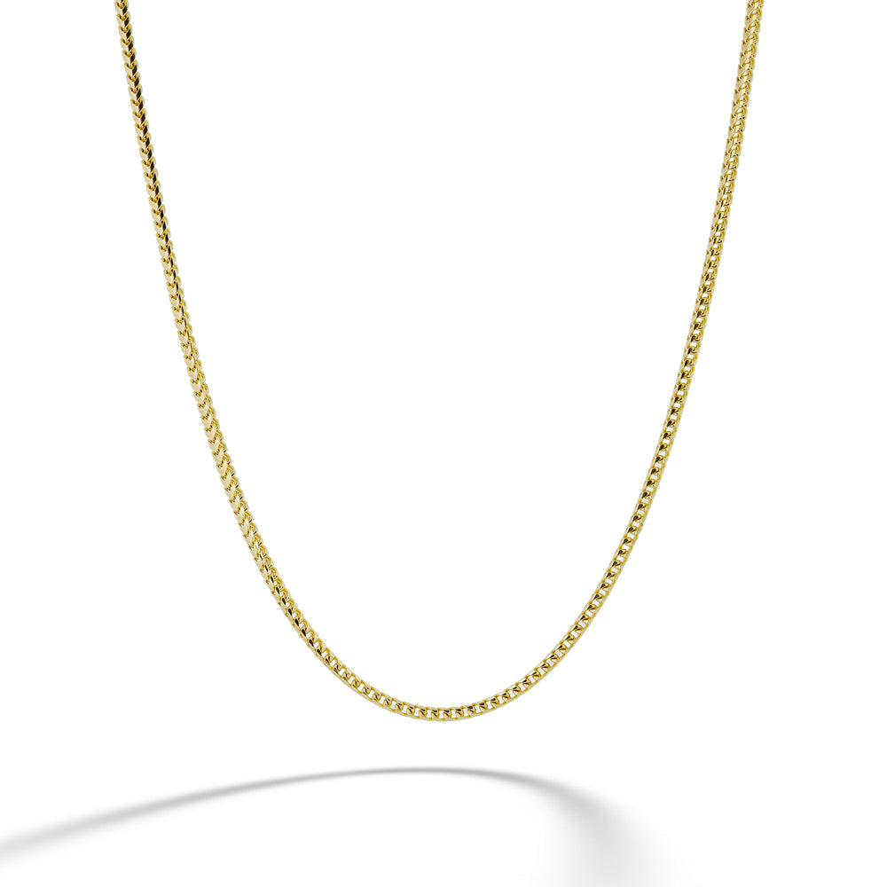 14K Gold Franco Chain - 18"