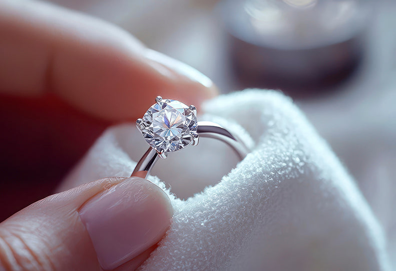 drying ring with cloth