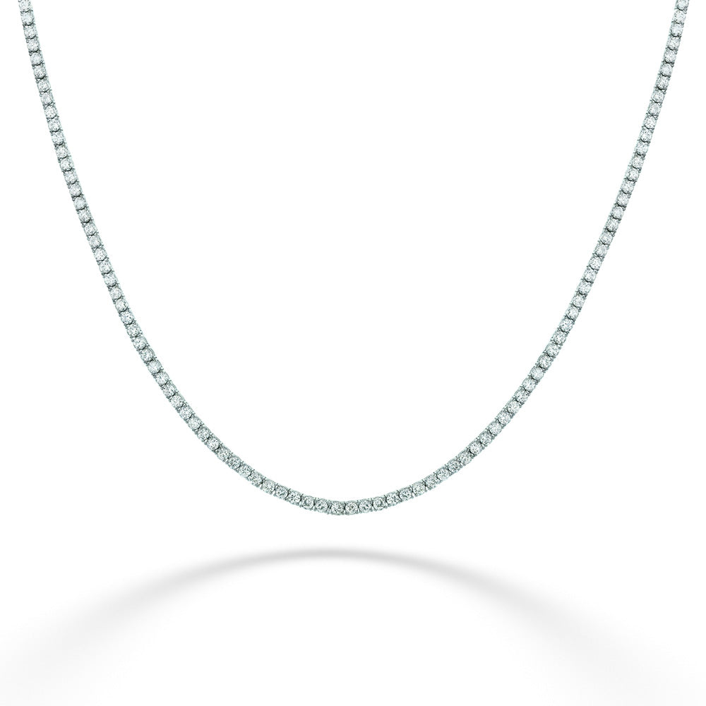 18.24tdw Diamond Tennis Necklace